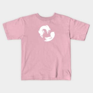 Follow the white rabbit dance, outdoor fest Kids T-Shirt